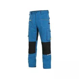 Hlače CXS STRETCH, 170-176cm, muške, srednje plavo-crne, vel. 60
