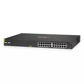 HPE Aruba Networking CX 6000 24G Class4 PoE 4SFP 370W prekidač OBNOVI R8N87A
