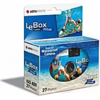 Agfaphoto LeBox Ocean 400/27 - analogna kamera za jednokratnu upotrebu