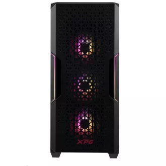 ADATA XPG kućište STARKER AIR Mid-Tower, bez izvora napajanja, 1x 120 mm + 1x 120 mm ARGB, crna