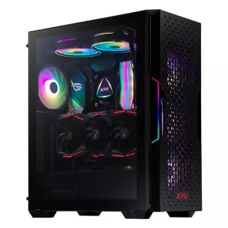 ADATA XPG kućište STARKER AIR Mid-Tower, bez izvora napajanja, 1x 120 mm + 1x 120 mm ARGB, crna
