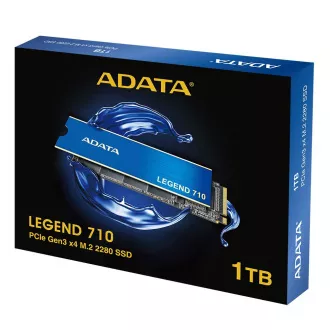 ADATA SSD 1TB LEGEND 710 PCIe Gen3x4 M.2 2280 (R:2400/W:1800MB/s)