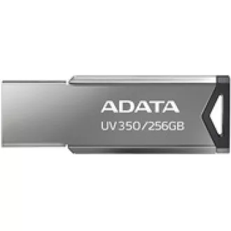 ADATA Flash Disk 256GB UV350, USB 3.2 Dash Drive, tamno srebrna tekstura metala