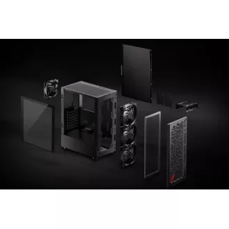 ADATA XPG kućište VALOR AIR Mid-Tower, bez napajanja, 4x 120mm ventilator, bijelo ADATA XPG kućište VALOR AIR Mid-Tower, bez napajanja, 4x 120mm ventilator, bijelo