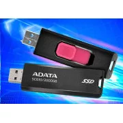 ADATA vanjski SSD 1TB SC610, USB-A 3.2, crni