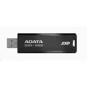 ADATA vanjski SSD 2TB SC610, USB-A 3.2, crni