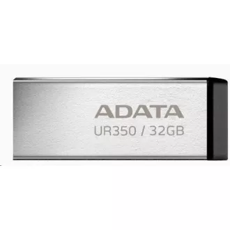 ADATA Flash Disk 64GB UR350, USB 3.2 Dash Drive, metalno crna