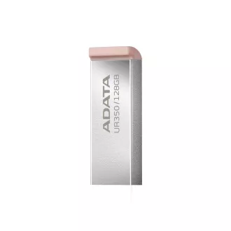 ADATA Flash Disk 128GB UR350, USB 3.2 Dash Drive, metal smeđa