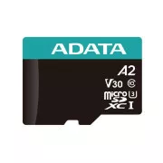 ADATA MicroSDXC kartica 512GB Premier Pro UHS-I V30S (R:100/W:80 MB/s) + SD adapter