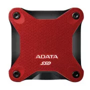 ADATA vanjski SSD 512 GB SD620, USB Micro-B, USB 3.2 Gen 2, R:520/W:460MB/s, crveni
