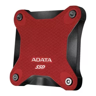 ADATA vanjski SSD 512 GB SD620, USB Micro-B, USB 3.2 Gen 2, R:520/W:460MB/s, crveni