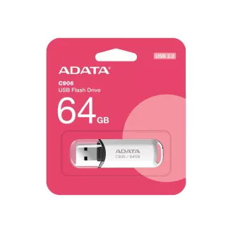 ADATA Flash Disk 64GB C906, USB 2.0, bijeli