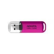 ADATA Flash Disk 64GB C906, USB 2.0, roza