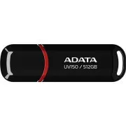 ADATA Flash Disk 512GB UV150, USB 3.2, crni