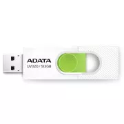 ADATA Flash Disk 512GB UV320, USB 3.2, bijelo-zeleni
