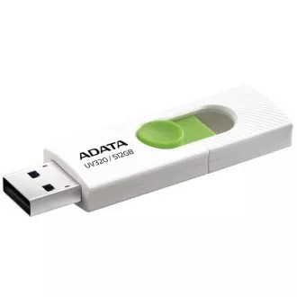 ADATA Flash Disk 512GB UV320, USB 3.2, bijelo-zeleni