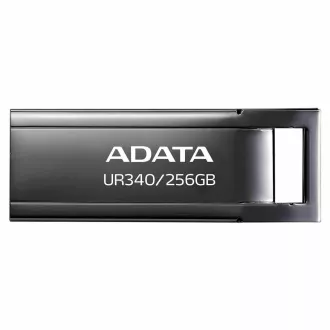 ADATA Flash Disk 256GB UR340, USB 3.2, crni