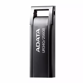 ADATA Flash Disk 256GB UR340, USB 3.2, crni