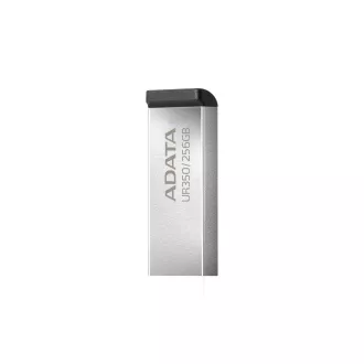 ADATA Flash Disk 256GB UR350, USB 3.2, srebrno-crni