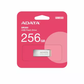 ADATA Flash Disk 256GB UR350, USB 3.2, srebrno-smeđa