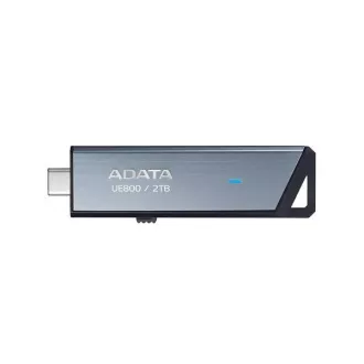 ADATA Flash Drive 2TB UE800, USB-C 3.2, R:1000/W:1000MB/s, srebrna