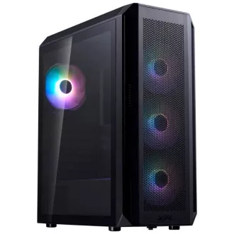 ADATA XPG kućište VALOR AIR PLUS Mid-Tower, bez napajanja, 4x 120mm ventilator, crna