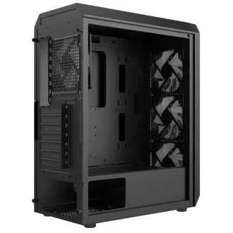 ADATA XPG kućište VALOR AIR PLUS Mid-Tower, bez napajanja, 4x 120mm ventilator, crna