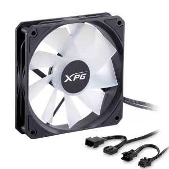 ADATA XPG Ventilator VENTO R, Inverted, 120mm, ARGB, PWM, crni