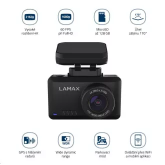 LAMAX T10 4K GPS (s radarskim izvješćivanjem)