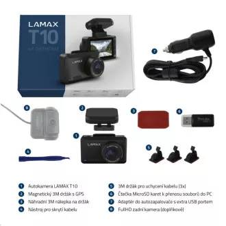 LAMAX T10 4K GPS (s radarskim izvješćivanjem)