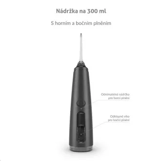 TrueLife AquaFloss Compact C300 Black - sredstvo za ispiranje usne šupljine TrueLife AquaFloss Compact C300 Black - sredstvo za ispiranje usne šupljine