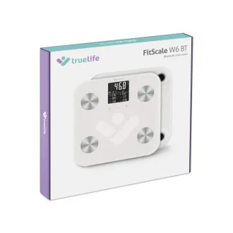 TrueLife FitScale W7 BT - bluetooth vaga za bioelektričnu impedanciju - bijela TrueLife FitScale W7 BT - bluetooth vaga za bioelektričnu impedanciju - bijela