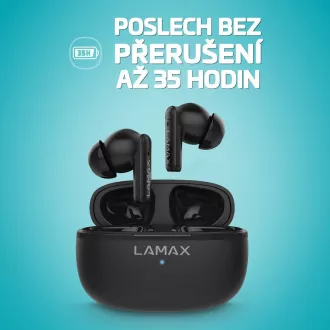 LAMAX Clips1 Play - in-ear slušalice - crne LAMAX Clips1 Play - in-ear slušalice - crne