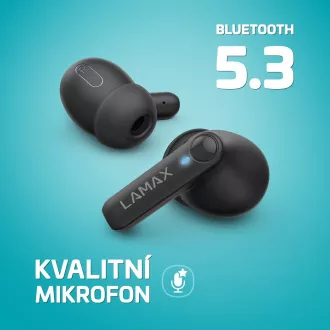 LAMAX Clips1 Play - in-ear slušalice - crne LAMAX Clips1 Play - in-ear slušalice - crne