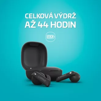 LAMAX Clips1 ANC - in-ear slušalice - crne
