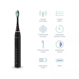 TrueLife SonicBrush Clean30 crna