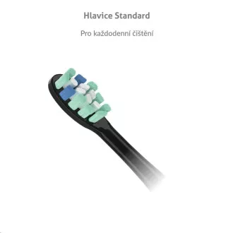 TrueLife SonicBrush Clean-series glava Standard black 2 pak