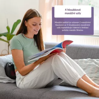 TrueLife RelaxBack B3 Charge - masažni jastuk s punjivom baterijom