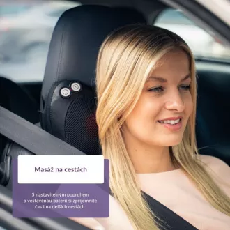 TrueLife RelaxBack B3 Charge - masažni jastuk s punjivom baterijom