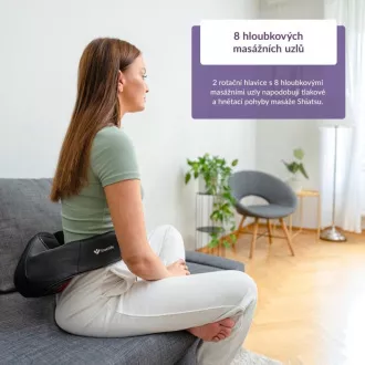 TrueLife RelaxBack B6 Charge - masažni ovratnik s punjivom baterijom