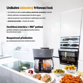 Lauben Glass&SteamAir® friteza 4500BG