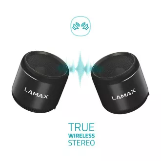 LAMAX Sphere2 Mini Bluetooth zvučnik, USB-C