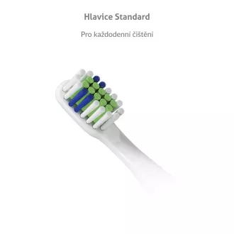 TrueLife SonicBrush Slim-series glave Standardne bijele, pakiranje od 2 komada