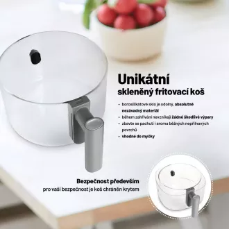 Lauben Glass&Grill Air Fryer 3in1 5500BG - friteza na vrući zrak Lauben Glass&Grill Air Fryer 3in1 5500BG - friteza na vrući zrak