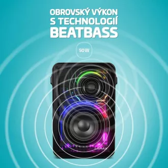 LAMAX CyberWave1 - prijenosni zvučnik