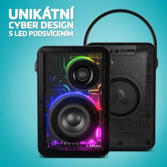 LAMAX CyberWave1 - prijenosni zvučnik