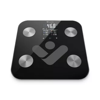 TrueLife FitScale W6 BT - bluetooth vaga za bioelektričnu impedanciju - crna