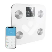 TrueLife FitShape S6 BT - bluetooth vaga za bioelektričnu impedanciju - bijela