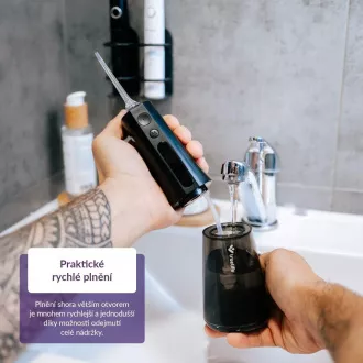 TrueLife AquaFloss Compact L100 crni - oralni irigator TrueLife AquaFloss Compact L100 crni - oralni irigator