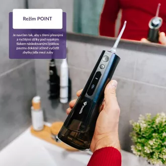 TrueLife AquaFloss Compact L100 crni - oralni irigator TrueLife AquaFloss Compact L100 crni - oralni irigator